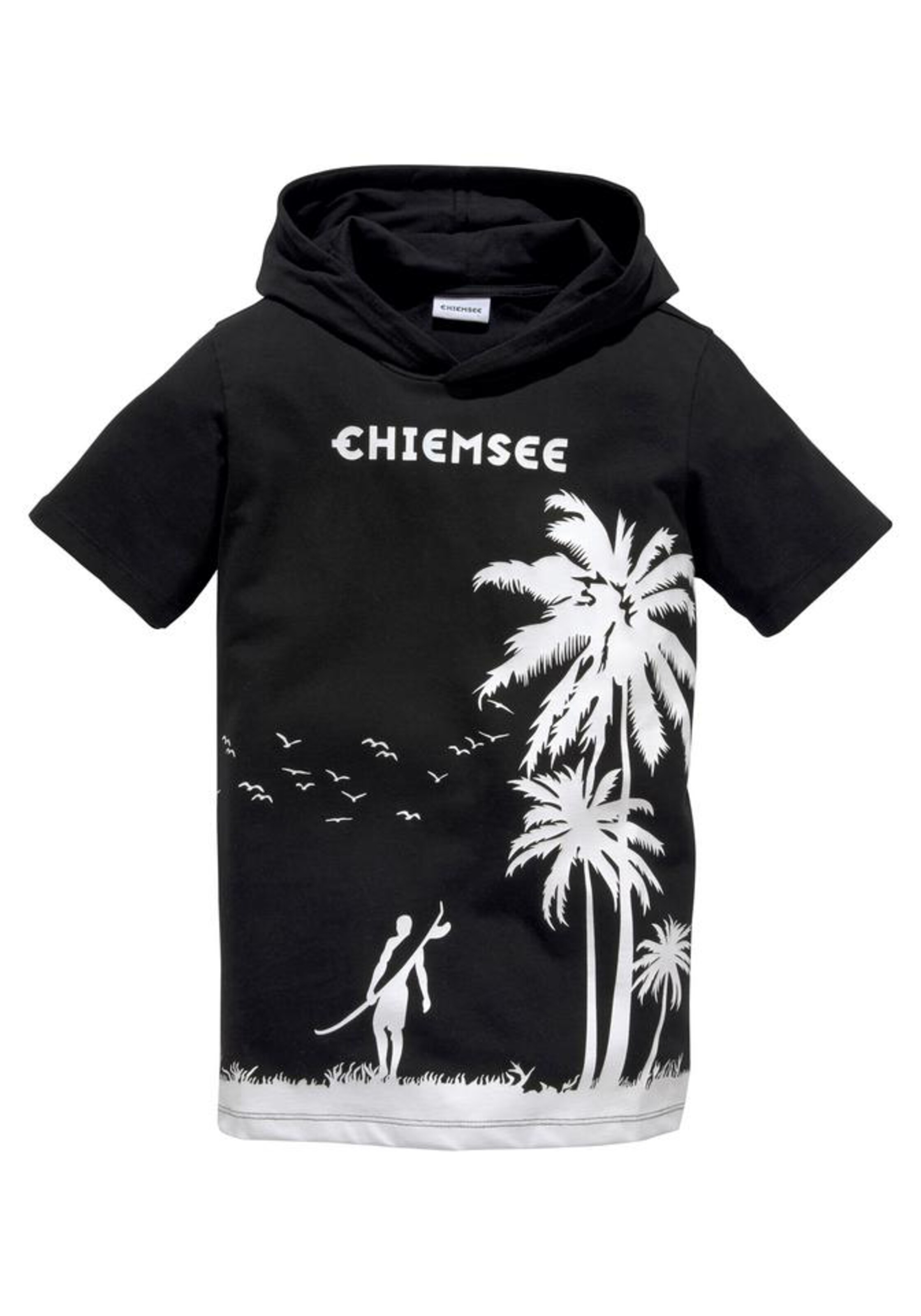 CHIEMSEE T-Shirt in Schwarz: Vorderseite