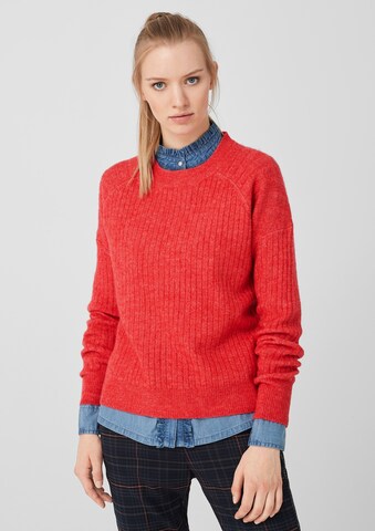 QS Pullover in Rot: predná strana