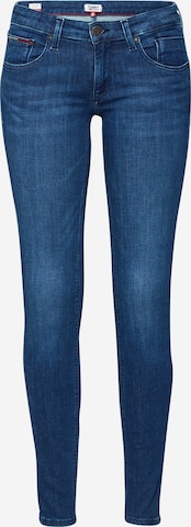 Tommy Jeans Skinny Jeansy 'Scarlett' w kolorze niebieski: przód