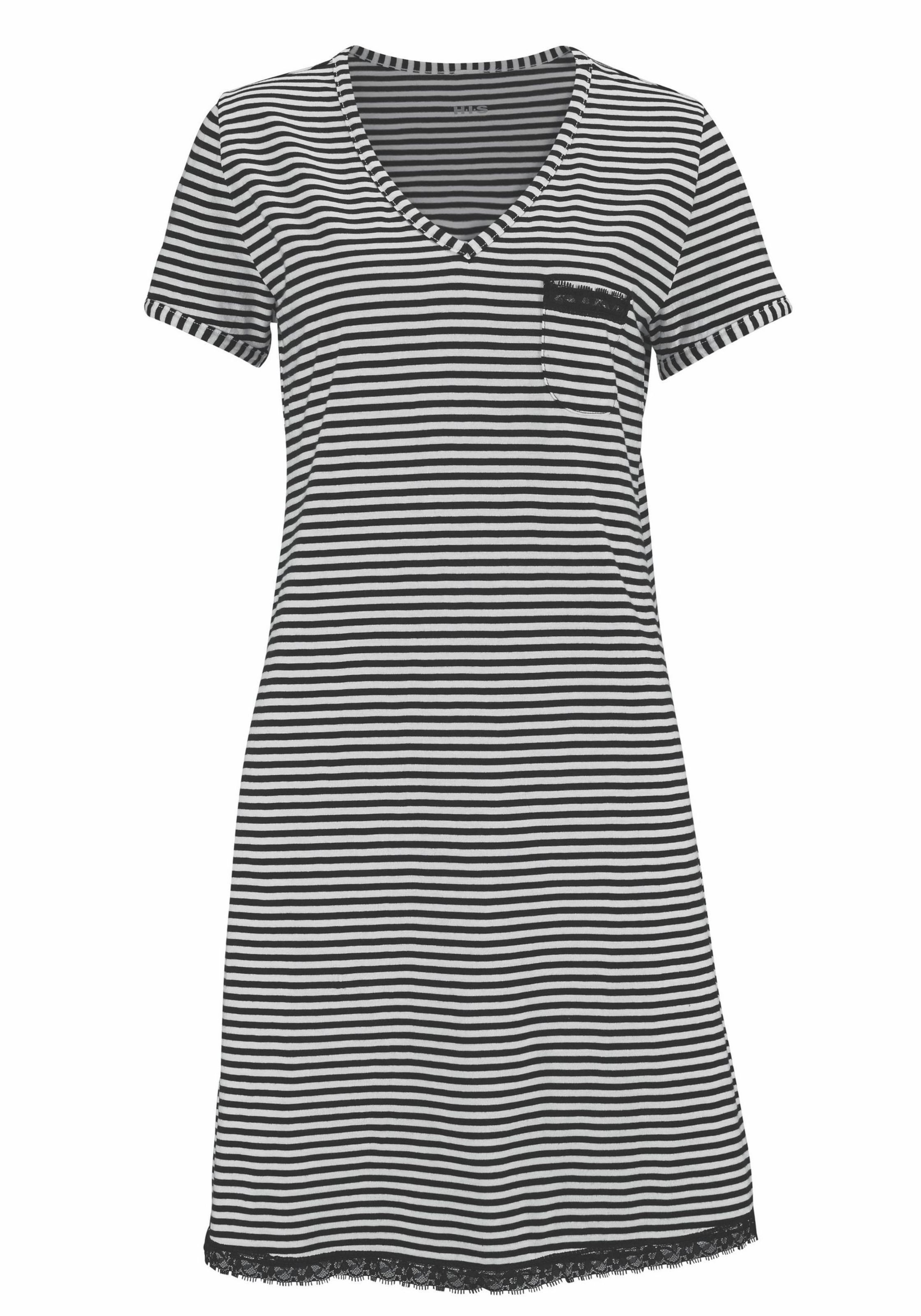 Cămăşi de noapte de la H.I.S pe negru: față