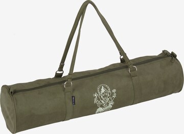 YOGISTAR.COM Sports Bag in Green: front