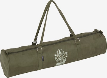 YOGISTAR.COM Sports Bag in Green: front