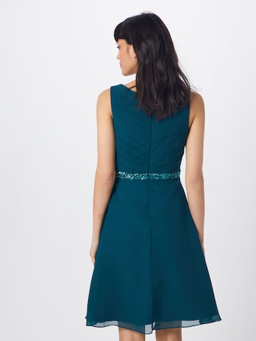 mascara Cocktail dress 'MC181117' in Blue: back