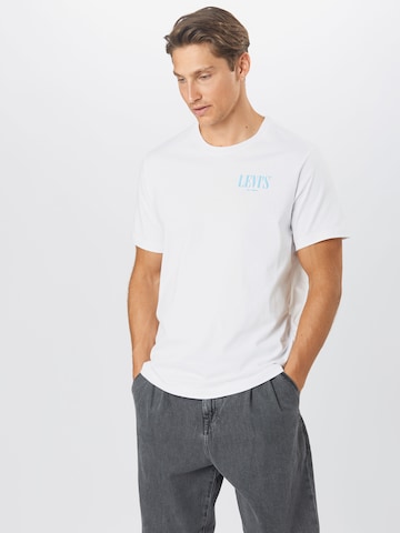 balta LEVI'S ® Marškinėliai 'Relaxed Fit Tee': priekis