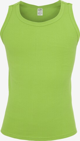 T-Shirt Urban Classics en vert : devant