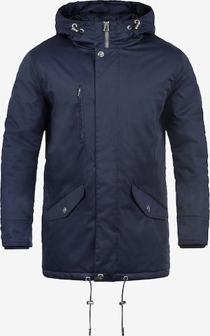 INDICODE JEANS Winterparka 'Vancouver' in Blauw: voorkant