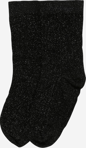 Swedish Stockings Zokni 'Stella shimmery' - fekete: elől