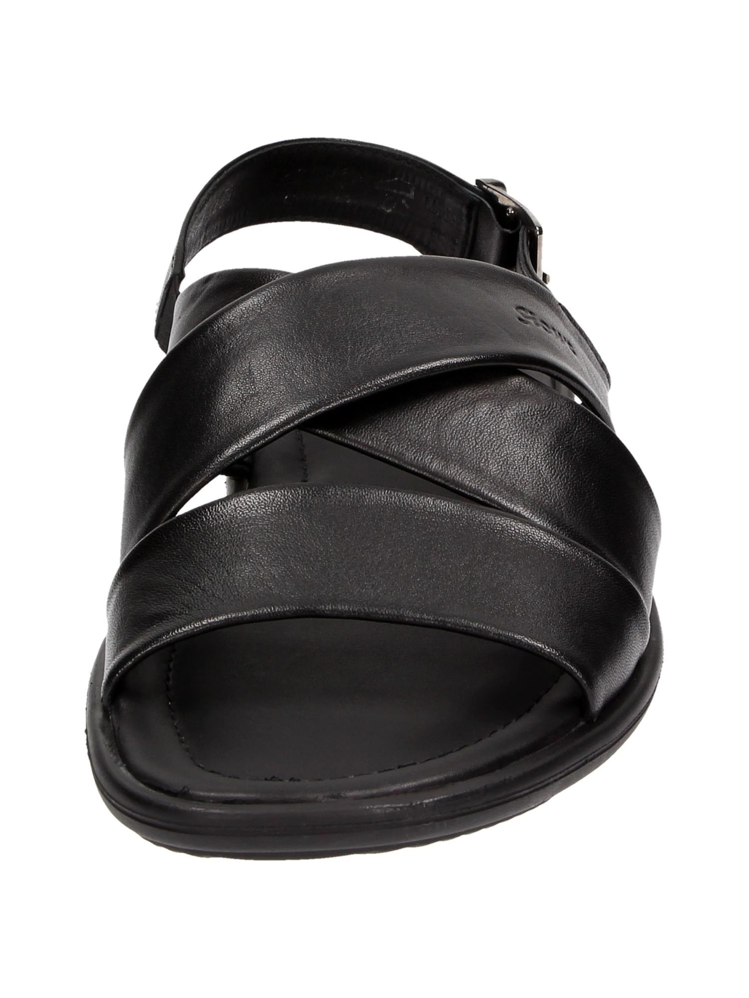 SIOUX Sandalen 'Mirtas' in Zwart