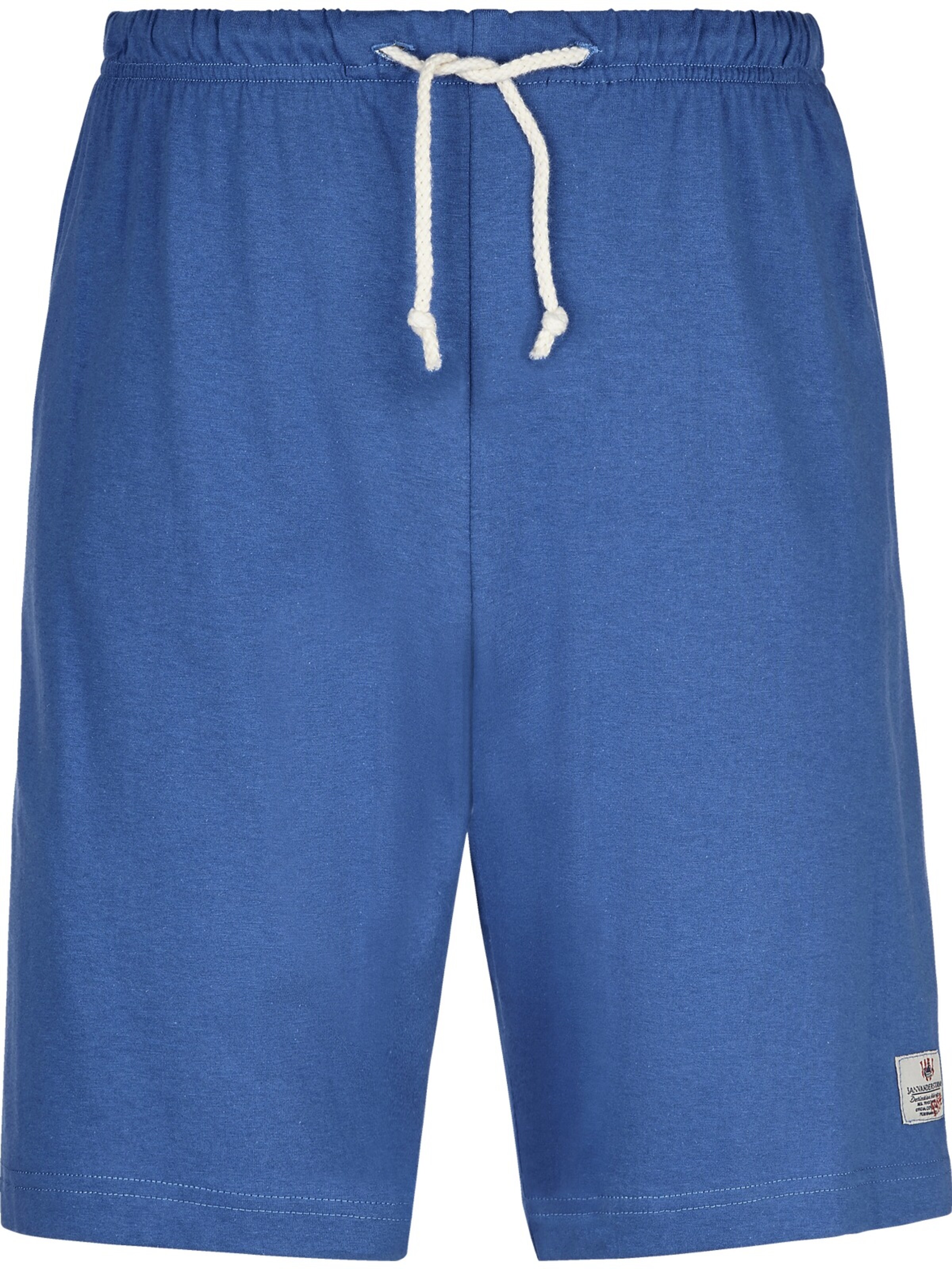Jan Vanderstorm Pajama pants 'Charle' in Blue