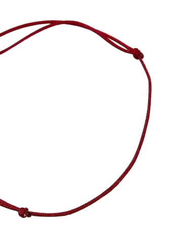 ELLI Armband Sterne, Textil-Armband in Rot