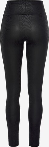 LASCANA ACTIVE Skinny Workout Pants in Black