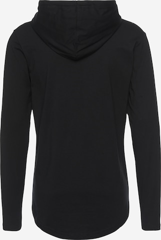 Urban Classics Sweatshirt in Schwarz: zadná strana