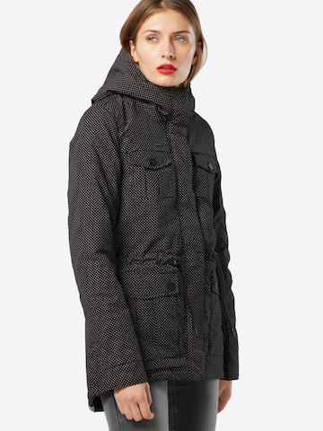 Ragwear Winterjacke 'Laika' in Schwarz: predná strana