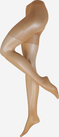 FALKE Fine tights in Beige: front