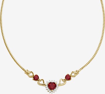 VIVANCE Necklace 'Herz' in Gold: front