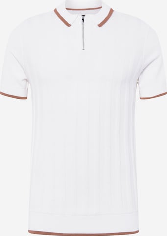 BURTON MENSWEAR LONDON Regular Fit Shirt in Weiß: predná strana