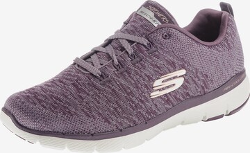 Baskets basses 'FLEX APPEAL 3.0' SKECHERS en violet : devant