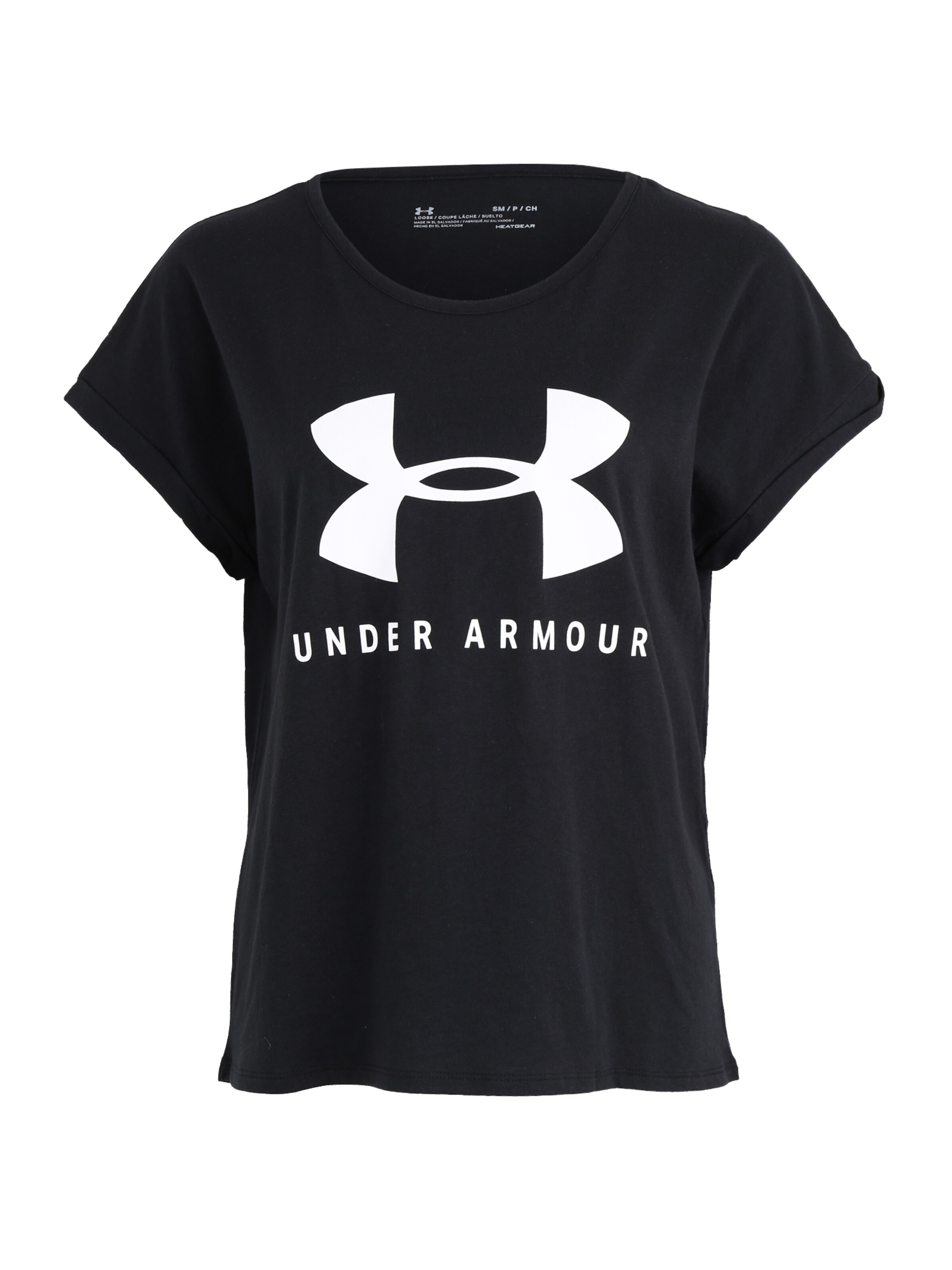 UNDER ARMOUR - Shirt 'GRAPHIC SPORTSTYLE' in schwarz