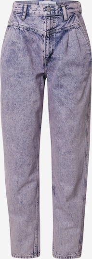 Pantaloni cu cute 'Dua Lipa SUMMER' Pepe Jeans pe albastru, Vizualizare produs