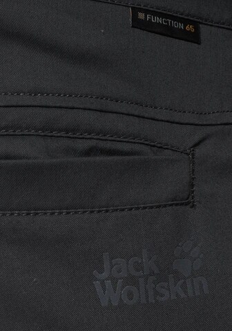 JACK WOLFSKIN Regular Outdoorbroek 'Arctic Road' in Grijs