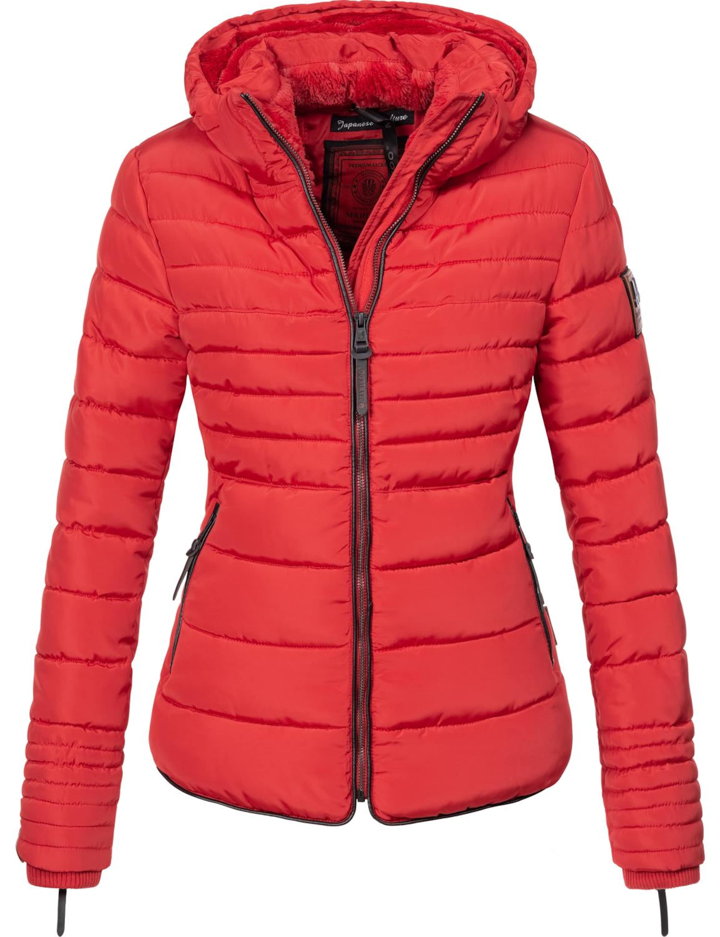 MARIKOO Talvejope 'Amber', värv punane: eest vaates