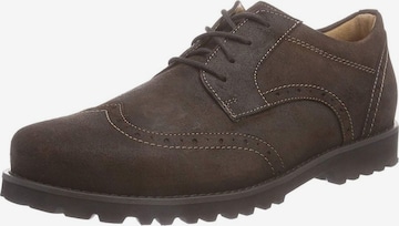 Ganter Lace-Up Shoes in Brown: front