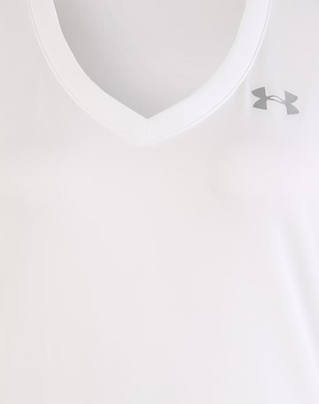 UNDER ARMOUR Функционална тениска в бяло