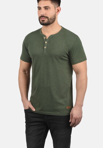 Maglietta 'Volker' di !Solid in verde: frontale