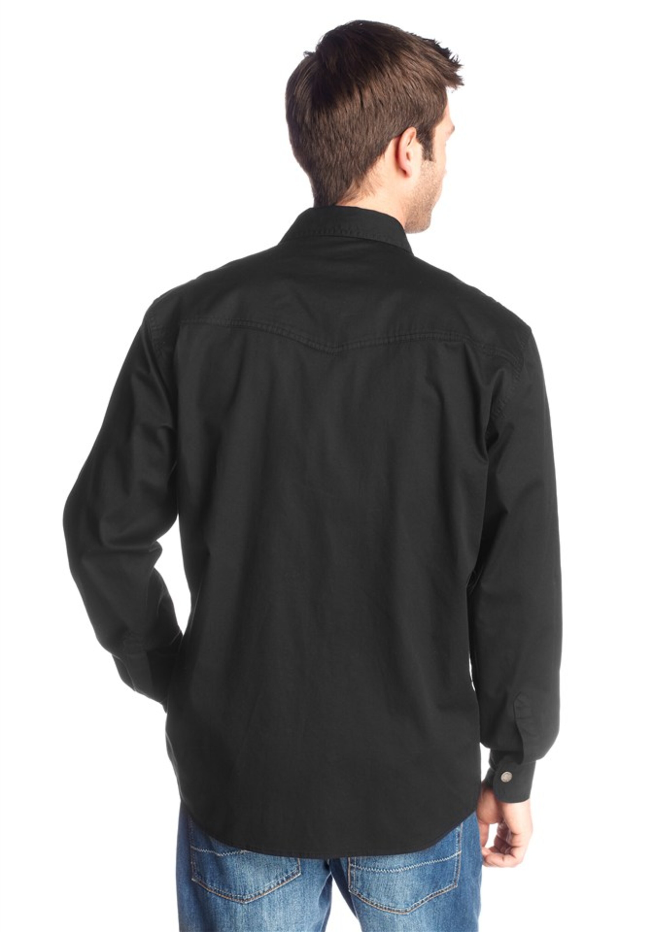 ARIZONA Comfort fit Button Up Shirt in Black