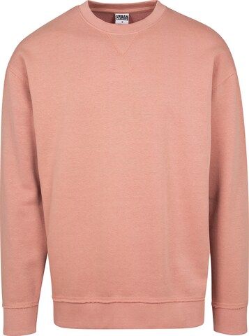 Urban Classics Sweatshirt in Roze: voorkant