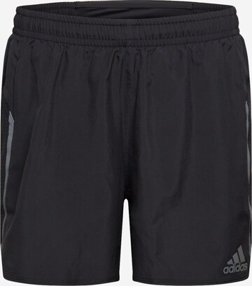 ADIDAS SPORTSWEAR - regular Pantalón deportivo 'Saturday' en negro: frente