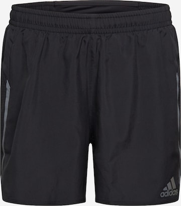 ADIDAS SPORTSWEAR Regular Sports trousers 'Saturday' in Black: front