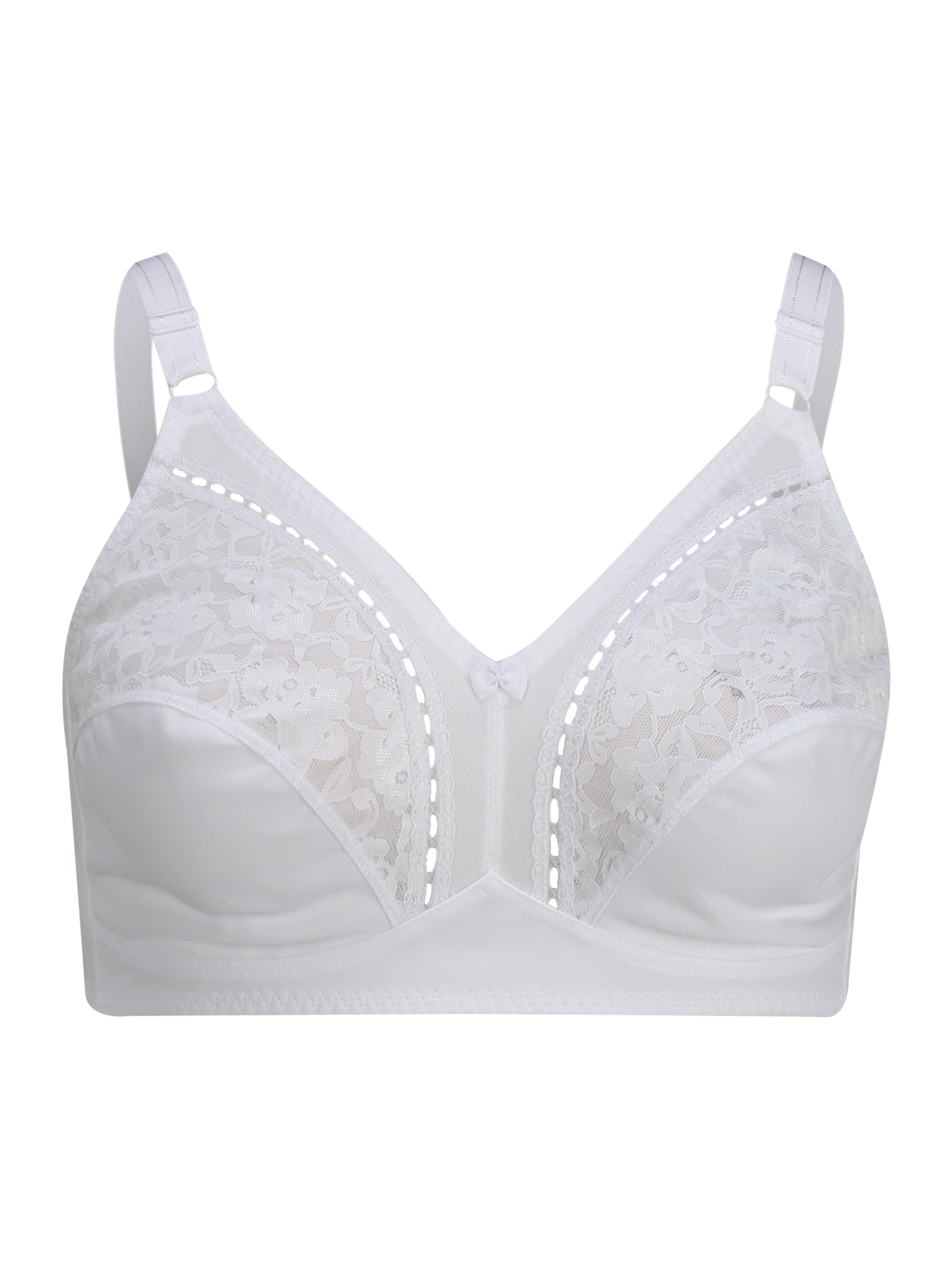 balts Dorina Standarta Krūšturis 'Madeline': no priekšpuses