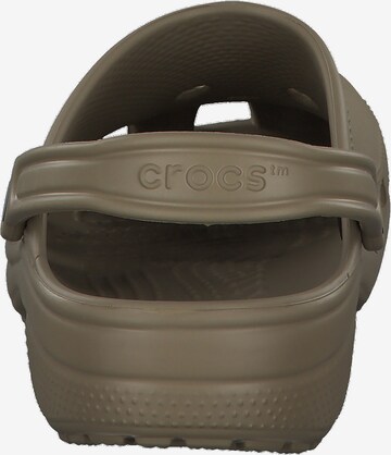 Crocs - Zuecos en verde