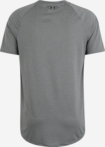 T-Shirt fonctionnel 'Novelty' UNDER ARMOUR en gris