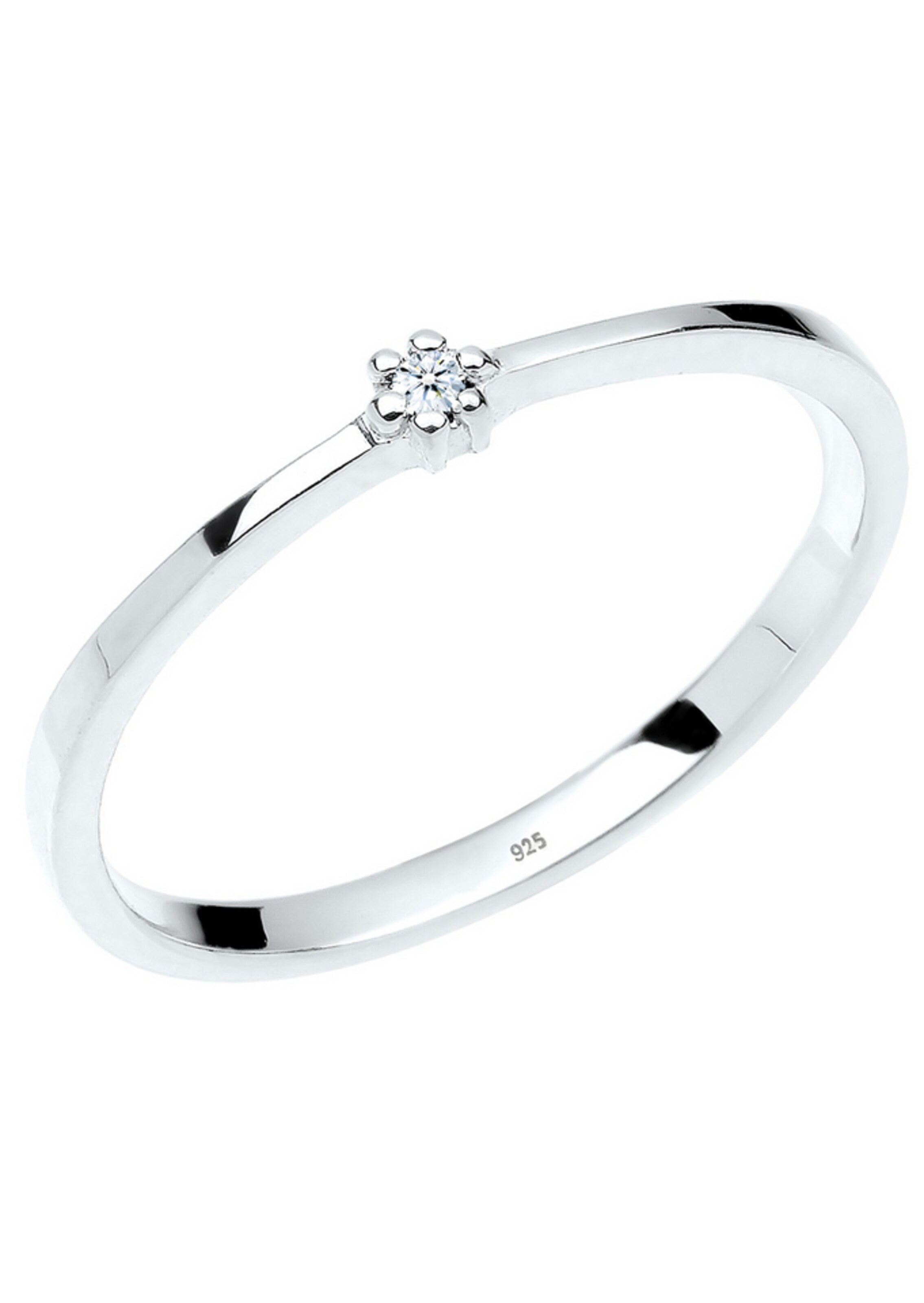 Diamore Ring 'Nora, 0604541213' in Silber