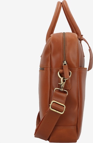 Burkely Document Bag 'Vintage Max' in Brown