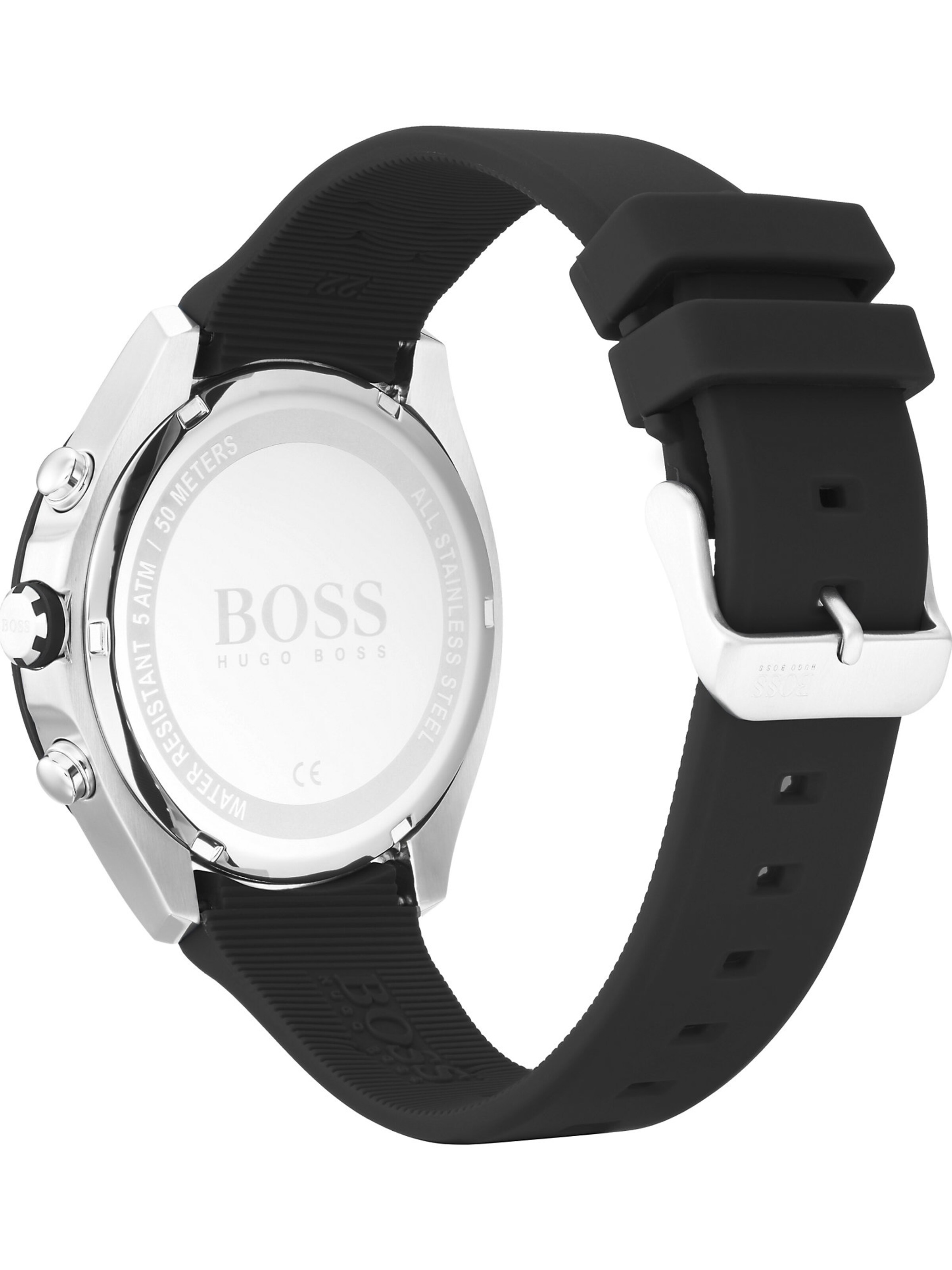 BOSS Аналогов часовник в черно