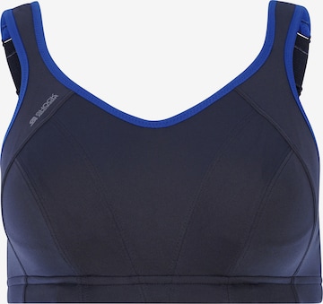 Bustier Soutien-gorge de sport SHOCK ABSORBER en gris : devant