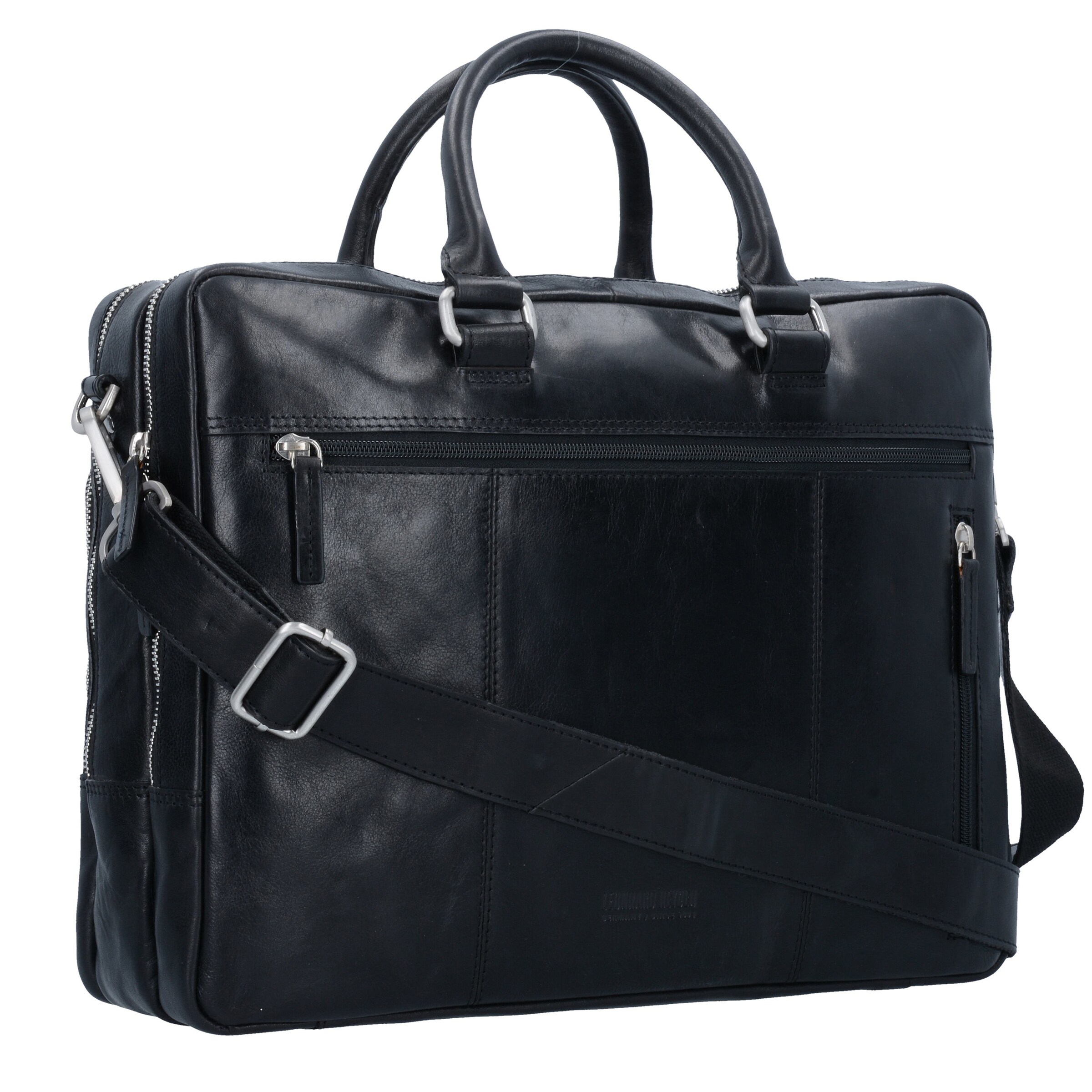 LEONHARD HEYDEN Document Bag 'Cambridge' in Black