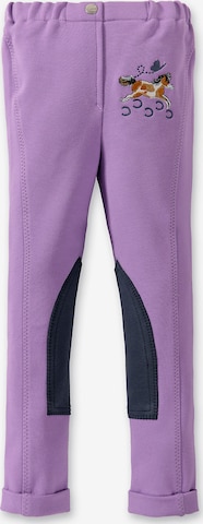 HORKA Pants in Purple: front