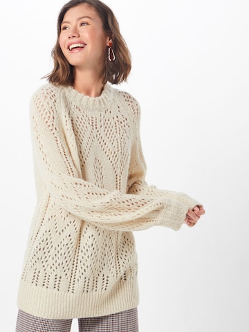 Pullover 'Marzella' di Pepe Jeans in beige: frontale