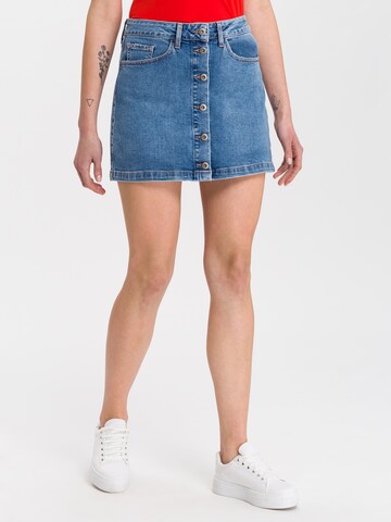 CROSS JEANS Rock 'Tracy' in Blau: Vorderseite