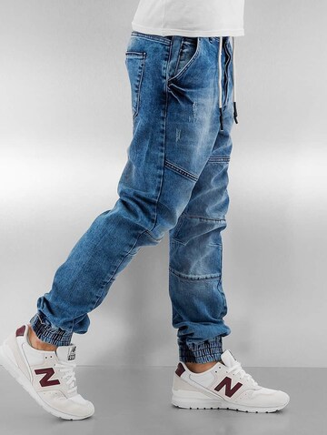 Just Rhyse Tapered Jeans in Blau