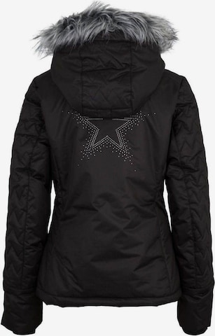 ICEPEAK Jacke 'Yuuna' in Schwarz