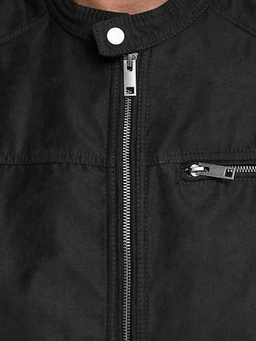 JACK & JONES Regular Fit Jacke in Schwarz