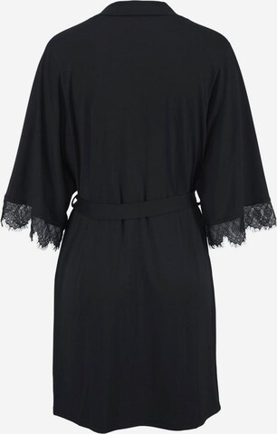 LASCANA Dressing Gown in Black