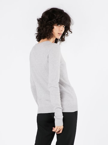 VILA Sweater 'Ril' in Grey