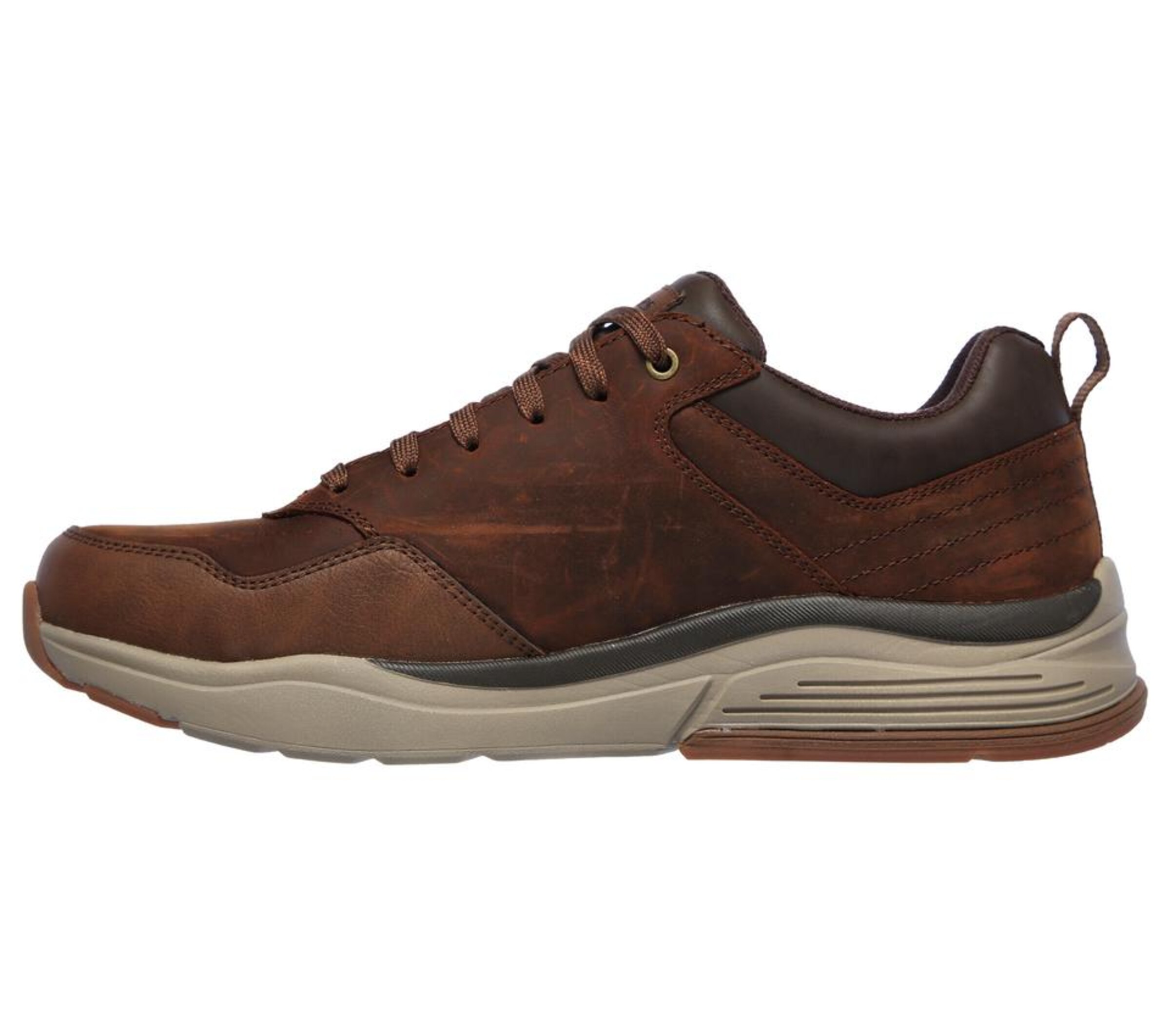 SKECHERS Platform trainers 'Hombre' in Brown: front