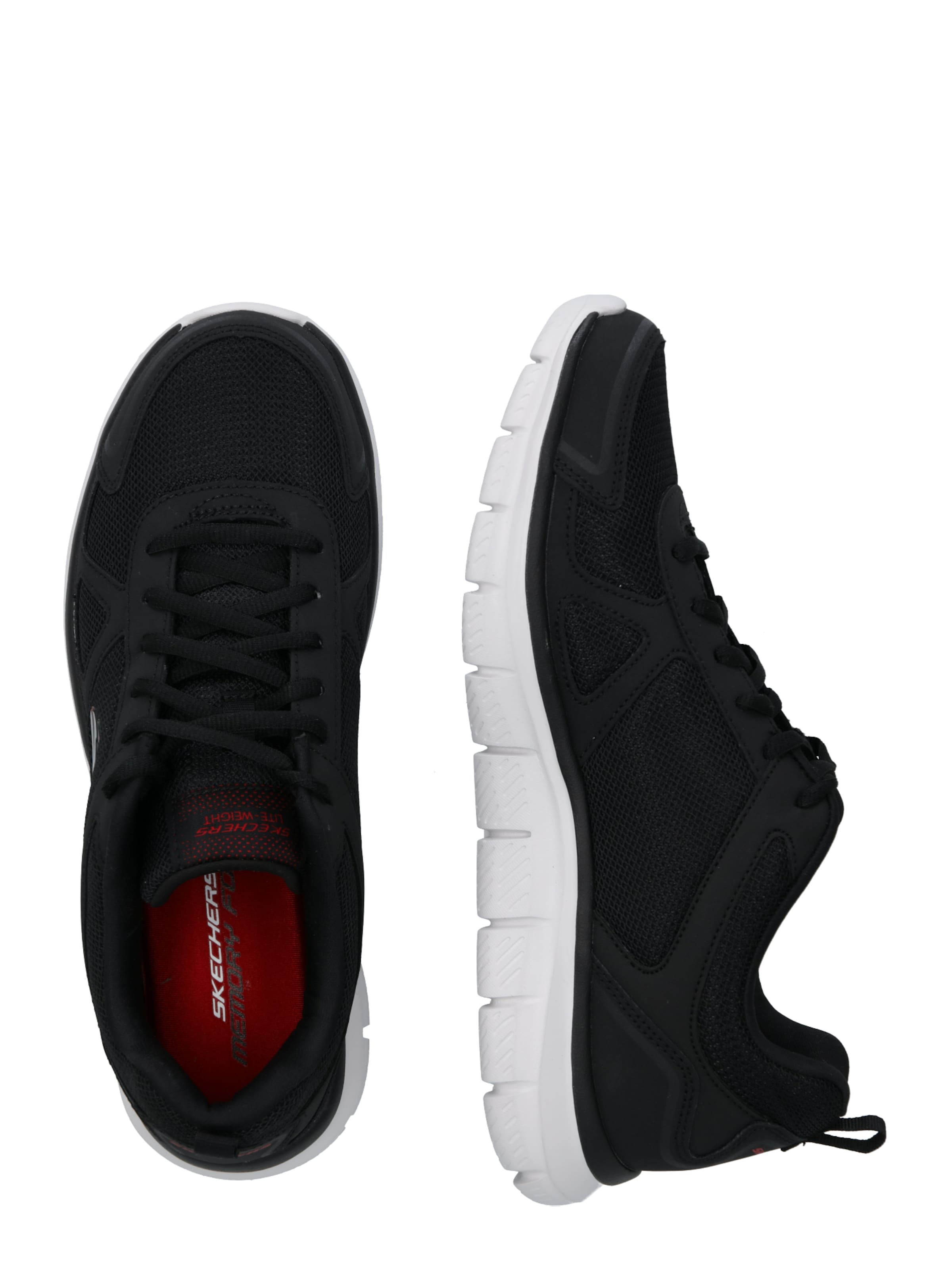 SKECHERS Sneaker 'Track' in Schwarz